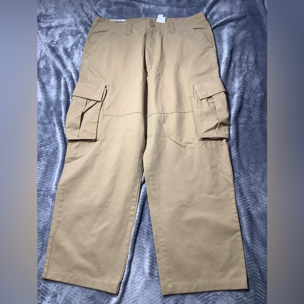 Mens‎ Timberland Stratham Issue Twill Cargo Pants Khaki 38